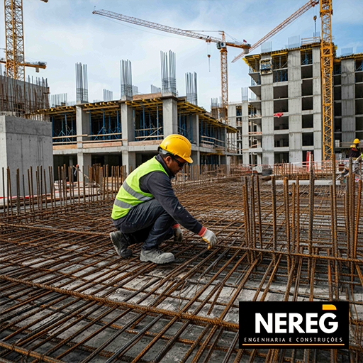 Execução de obra civil comercial