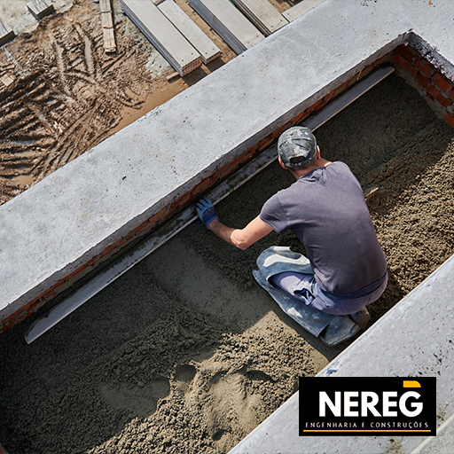 Laje estrutural para construção residencial